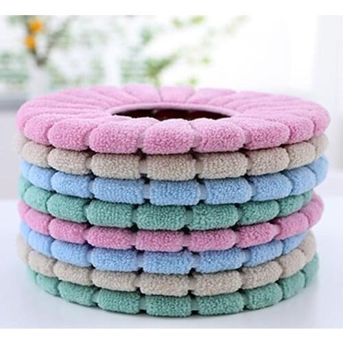 1PC Washable Bathroom Toilet Seats Closestool Washable Bidet Seat Cushion Winter O-shape Covers Toilet Soft Warmer Pad Mat R7O7