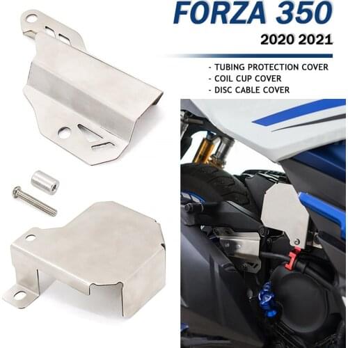 2020 2021 NEW For Honda Forza 350 Forza350 Motorcycle Tubing Protection Cover Coil Cup Cover Disc Cable Cover FORZA 350 FORZA350