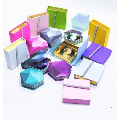 25mm Makeup Eyelash Boxes Wholesale False Eyelashes Box Package Lash Cases Packaging Lashes Box Case Bulk Items Wholesale Lots