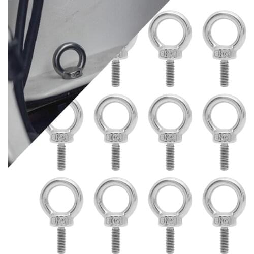 2/6/12Pcs Stainless Steel Interior Moulding Round Hole Screw Car Decoration Cover Accessories for Suzuki Jimny 2019 2020