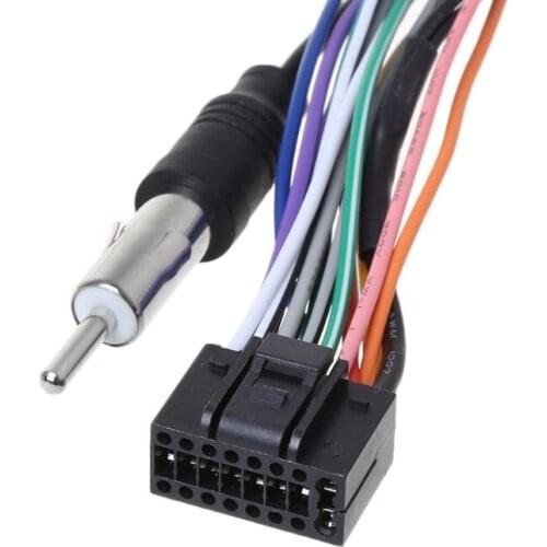 Unit Wiring Harness Adapter 16pin Car Stereo Radio Power Connector 2049