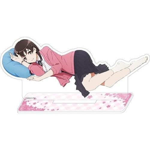 Anime Saekano: How to Raise a Boring Girlfriend Megumi Kato Acrylic Stand Figure Model Cosplay Cute Toys Prone Position Series