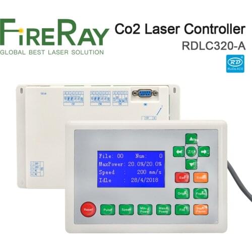 FireRay Ruida RDLC320-A Co2 Laser DSP 3-axis Standalone Controller For Co2 Laser Engraving and Cutting Machine RDLC320