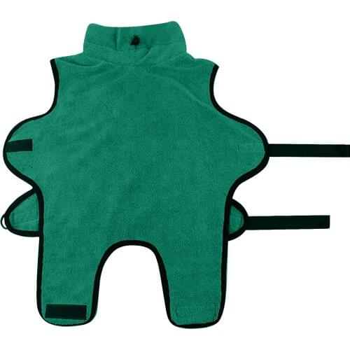 Dog Bathrobe Towel Pet Cat Bathrobe Towel Dog Pajama Pet Pajama Dog Cat Drying Coat Microfiber Fast Drying Super Absorbent