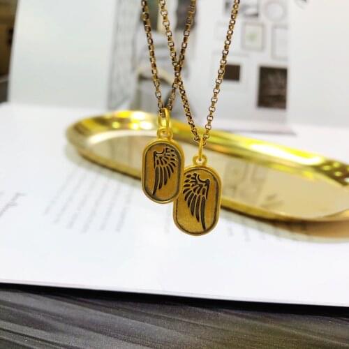 HX 24K Pure Gold Pendant Real AU 999 Solid Gold Charm Nice Shiny Heart Upscale Trendy Classic Fine Jewelry Hot Sell New 2020