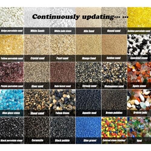 River Rock Stones Natural Decorative Polished Mixed Pebbles Gravel sand for Potted plants Aquariums Landscaping Outdoor garden