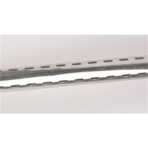 Dia 51mm Piercing Custom length Stainless steel round tube garment store shelf bar rail clothing display rack accessories