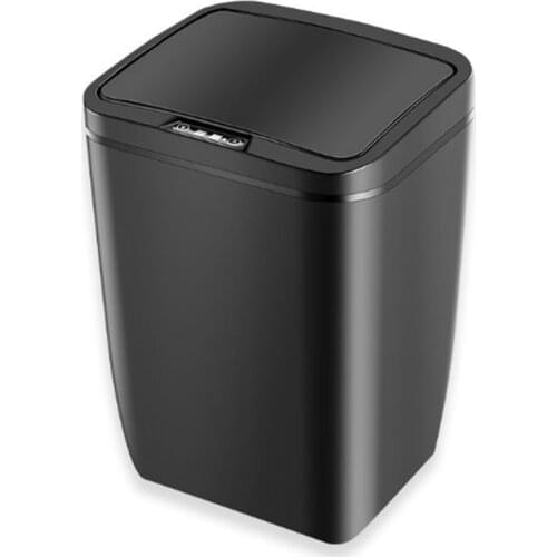 Intelligent Induction Automatic Trash Home Living Room Bedroom Kitchen Bathroom Electric With Cover Mute Smart Home With Batte