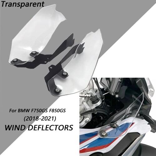 NEW For BMW F750GS F850GS 2018 2019 2020 2021 Motorcycle Wind Deflector Pair Windshield Handguard Cover Side Panels F 750 850 GS