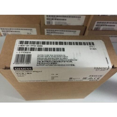 New PLC 6ES7331-7PF11-0AB0 6ES7331-7PF01-0AB0