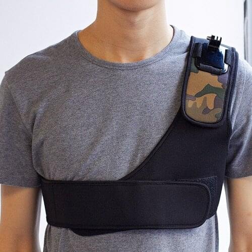 Single Adjustable Shoulder Strap Mount Chest Harness Belt Adapter For GoPro Hero