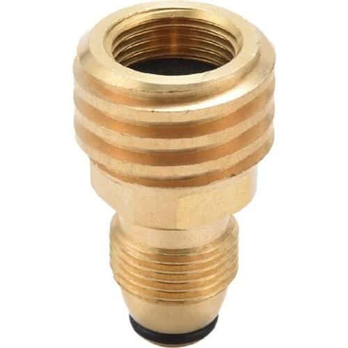 Propane Gas Adapter Converts POL LP Tank Service Valve to QCC1/Type1- Old to New