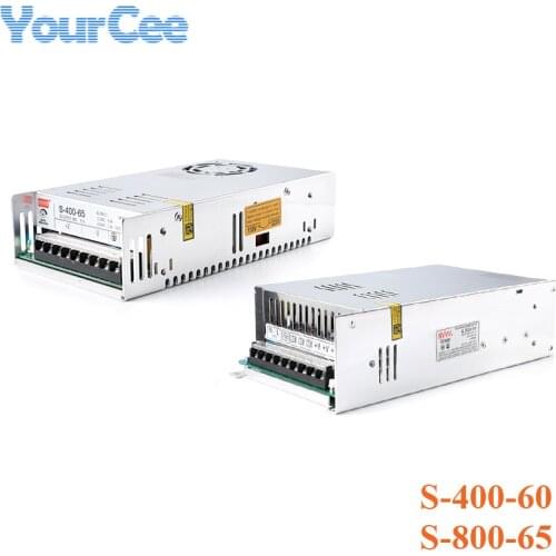 Switching Stabilization Power Supply Transformer Converter S-400-60 60V 400W S-800-65 65v 800W for RD6006 RD6012 RD6018