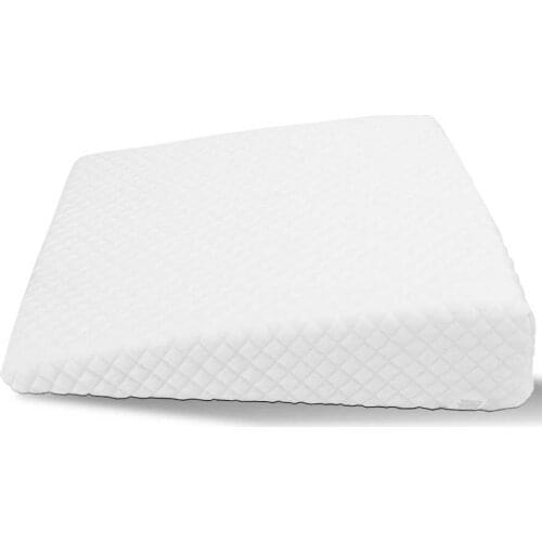 White Bassinet Baby Wedge Pillow Prevent Flat Head Anti Reflux Raised Colic Pillow Cushion Anti-Reflux Cushion Cotton Pad Mat