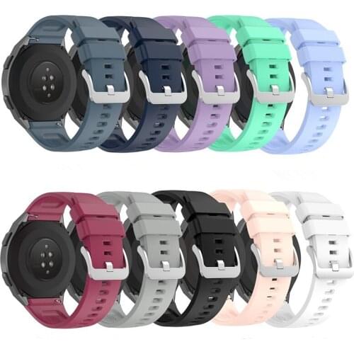For GT2e Watch Band Silicone Strap for Huawei Watch GT2e Bands 22mm Sport Colorful Replacement Straps Smart Wearable Accessories