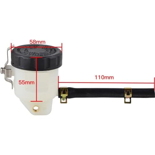 Brake Fluid Reservoir Tank Oil Cup For Kawasaki Ninja ZX10R ZX14R ZX6R ZX7 ZX7R ZX9R Z1000 ZZR600 For Suzuki GSXR 600 750 1000