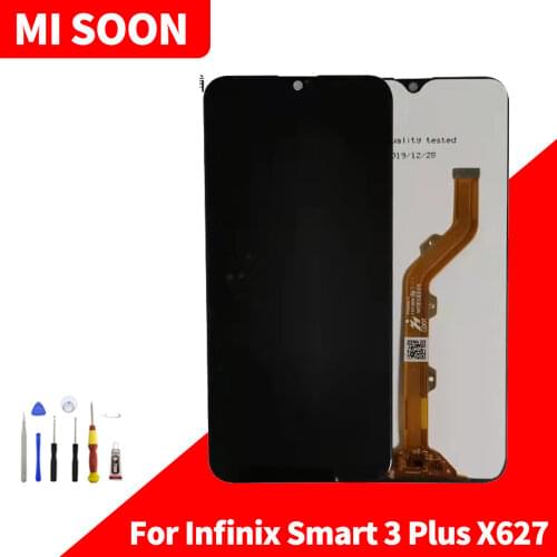 For Infinix Smart 3 Plus X627 LCD display High quality HD brand new screen assembly with Disassembly tools