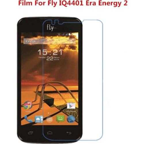1/2/5/10 Pcs Ultra Thin Clear HD LCD Screen Protector Film With Cleaning Cloth Film For Fly IQ4401 Era Energy 2