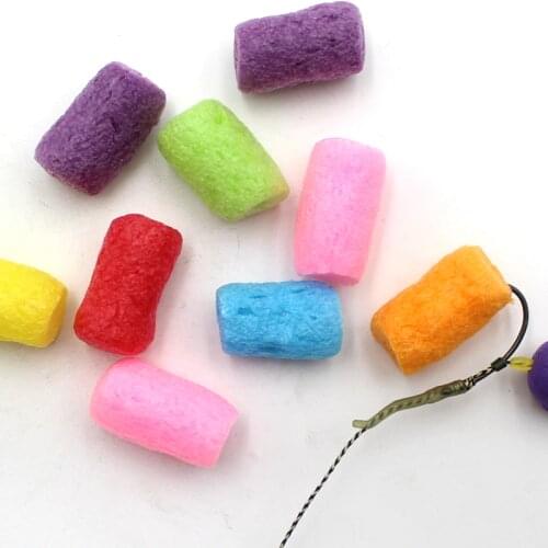 1 Bag Carp Fishing Accessories Foam PVA Nuggets for Carp Rig Hair Chod Ronnie Rig Fishing Tackle