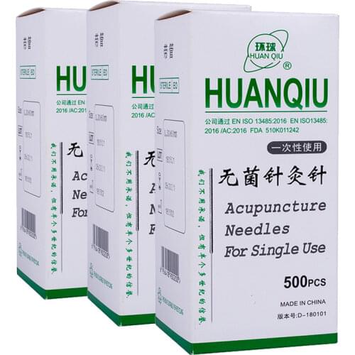 1500Pcs Sterile needle disposable acupuncture needle Chinese Old way acupuncture needle Body Acupoint massage Professional use
