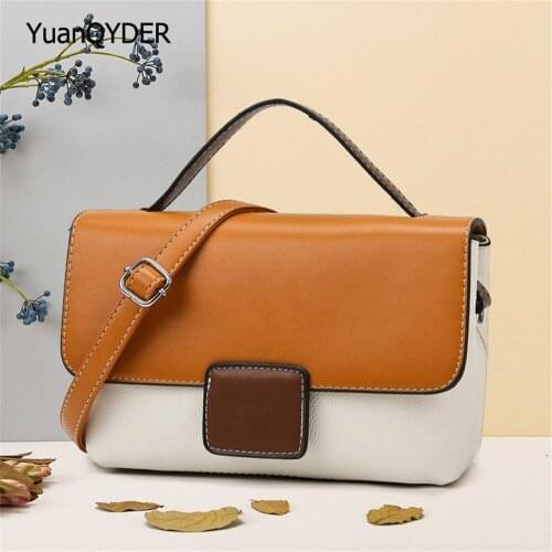 2021 New Panelled Designer Ladies Shoulder Bag High Quality Leather Womens Mobile Phone Bag Fashion Casual Women Messenger Bags