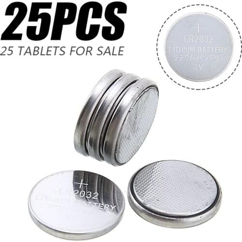 New 50pcs 3 Volt CR2032 Lithium Button Cell Battery Remote Control Toy Electronic Scale Watch Batteries