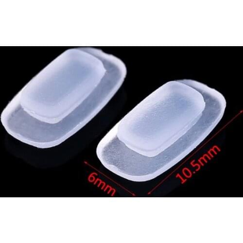 5 Pairs/Lot Inserted Square Silicone Airbag Soft Nose Pads On Glasses Slot Glasses Accessories M2EA