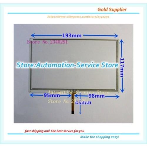 8 Inch Touch Screen For GPS General KDT-5026 DVD Navigation Computer Learning Machine 193*117 New
