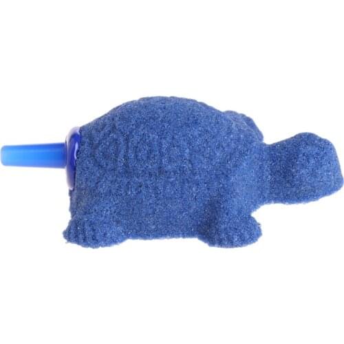 Turtle Aquarium Bubble Air Stone Diffuser Fish Tank Aerator Oxygen Pump Ornament Decor