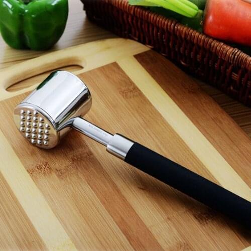 Free shipping Massifs meat hammer steak 304 stainless steel meat tenderizer pounder pork chop hammer steak tools