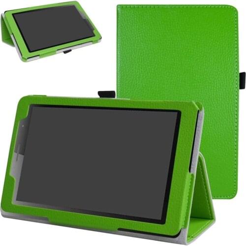 Case For Funda Huawei Media Pad Mediapad T3 8 KOB-L09 KOB-W09 8.0 Tablet Cases Stand Folding Folio Litchi PU Leather Smart Cover