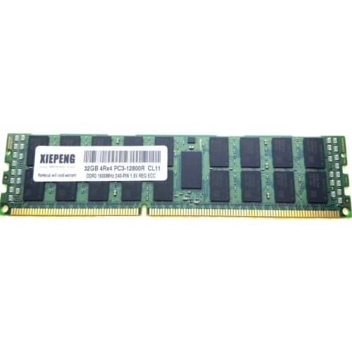 For Sun NETRA SERVER X3-2 X3-2L Blade X6270 M3 X6275 RAM 32GB 4Rx4 PC3L-12800R REG ECC 16gb DDR3 1333MHz Registered ECC 8GB