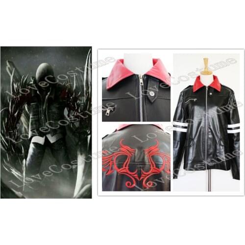 Prototype Mercer Alexander J Mercer Alex Prototype embroidery Faux Leather Jacket Cosplay Costume Tailor made