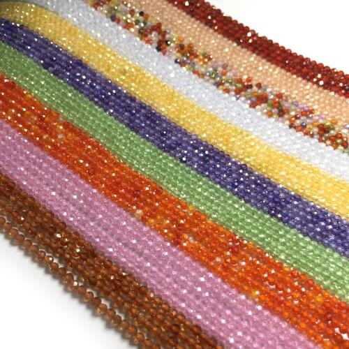 1PC Natural Stone Beads 2mm 3mm Round Loose Stone Beads for DIY Making Bracelet Necklace Jewelry