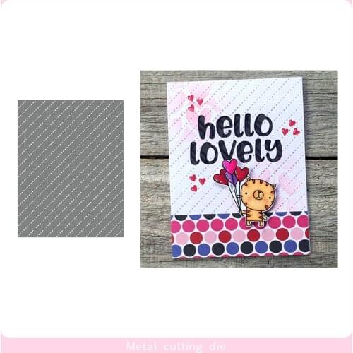 Metal Cutting Dies Dotted Embossing Frame Die Scrapbooking Embossing Paper Craft Album Cards Punch Art cutter die 2019