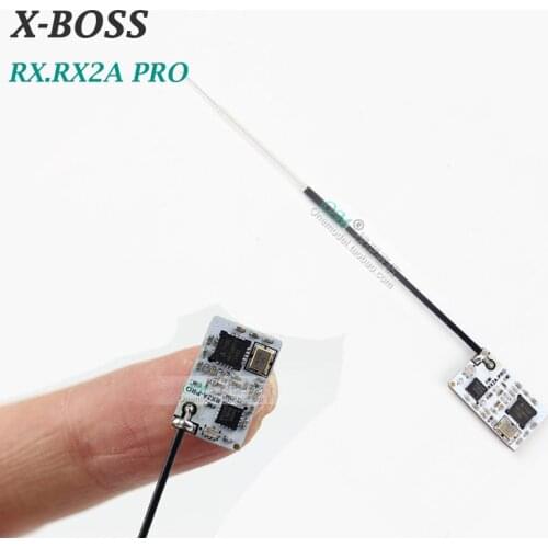 M./-X-BOSS RX2A PRO 2.4G Mini Receiver for AFHDS 2A Flysky FS-I6 FS-i6S FS-TM8 RC Radio Transmitter/SBUS output mini volume