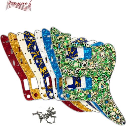 Pleroo Great qulitity Pickguard For US 13 hole screws Jazzmaster Guitar Pickguard Scratch Plate Replacement electric guitar