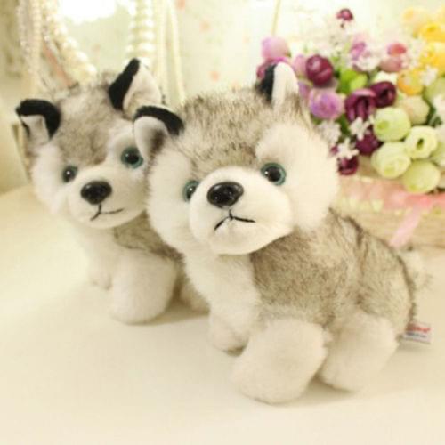 2020 New Hot Baby Kids Cute Stuffed Toys Gift 18cm New Hot Plush Doll Soft Toy Adorable Husky Dog Toddler Infant детские вещи