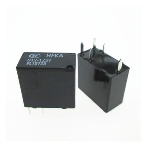 NEW CAR 12V relay HFKA 012-1ZST HFKA-012-1ZST HFKA 0121ZST HFKA0121ZST 12V 12VDC DC12V DIP5