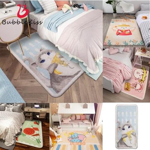 Bubble Kiss Cartoon Animal Carpet Bedroom Decor Bedside Super Soft Rugs Modern Living Room Home Baby Crawl Mat Balcony Area Rug