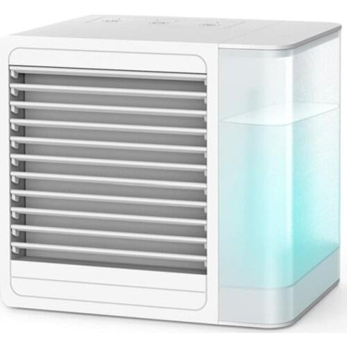 New USB Small Water Cooling Fan 18000cmh Portable Air Cooler Water Evaporator Desktop Mini Air Conditioner
