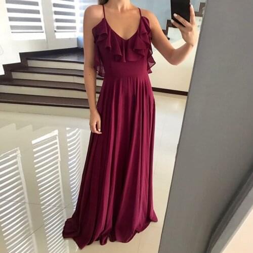 Bridesmaid Wedding Party Guest Dresses 2020 Womans Evening Formal Night Long Dress Gown