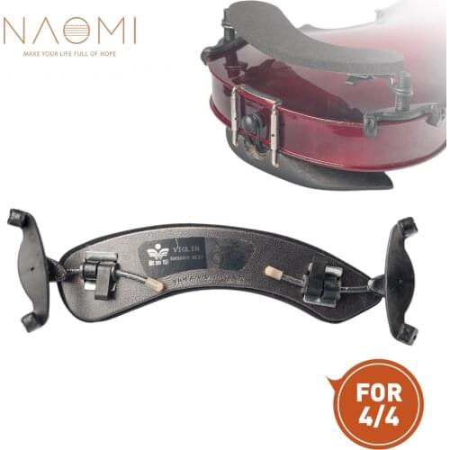 NAOMI Shoulder Rest 3/4 4/4 Wolf Violin Shoulder Rest For 3/4 4/4 Violin Parts Accessories Black New