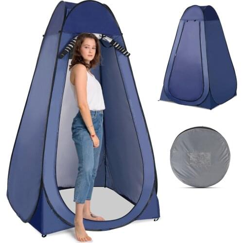Po-p up Privacy Shelter Tent Portable Outdoor Shower Toilet Changing Room Tent for Camping Beach Tent For Camping one person