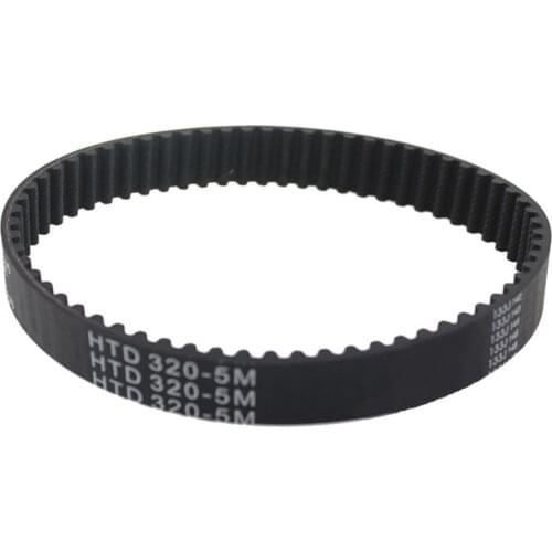 HTD5M Timing Belt, Closed loop Tooth Belt, Length 290/295/300/305/335/340mm, 10/15/20/25mm Belt Width, Rubber Timing Pulley Belt