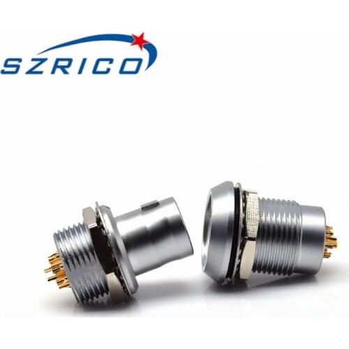 SZRICO FAG HGG 2B 2 3 4 5 6 7 8 10 12 14 16 18 19 26 Pin Male Female Electric Socket Plug Self Locking Push Pull Connector