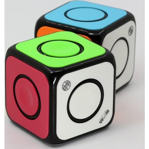 QiYi Magic Cubes Fingertip Spinner 1x1 куб бесконечности бесконечный куб прикольные игрушки קוביה הונגרית rubix cube cubos