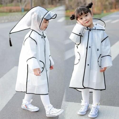 High Quality Raincoat Kids Cartoon Style Waterproof Kids Raincoat Baby Raincoat for Children Rain Coat Rainwear Rain Coat Kids