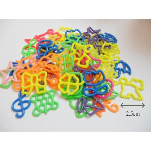 10pcs VINTAGE Plastic Charms (line) for Necklace Retro Fashion Jewellery Chain clip Bead Girl Home Room Craft Bracelet Pendant