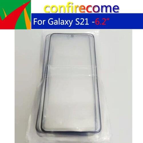 10Pcs\Lot Replacement For Samsung Galaxy S21 5G G991 Touch Screen Front Glass Panel Outer LCD Glass Lens SM-G991B SM-G991B/DS